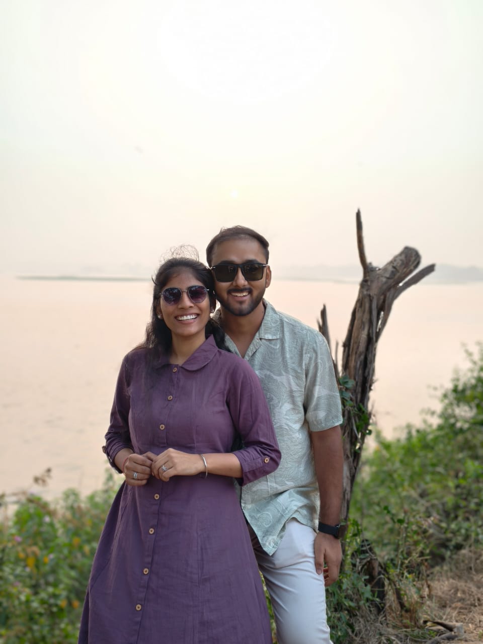 Golden Hour by the Waterside